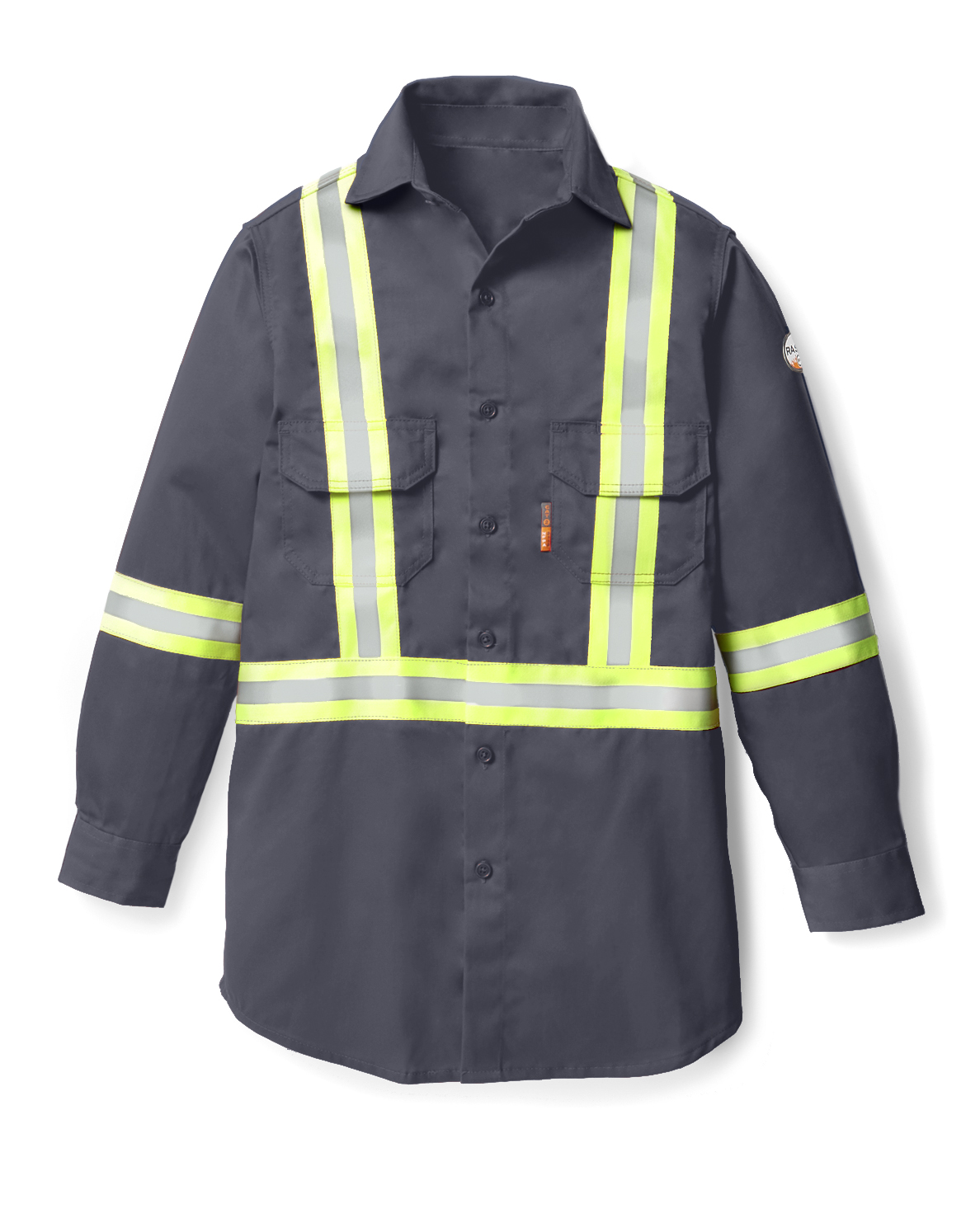 Picture of Rasco FR1403 FR Uniform Shirt w/ Reflective Trim